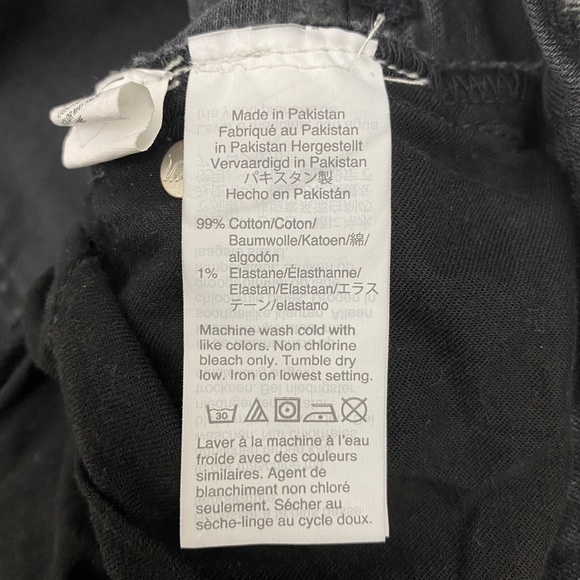 Madewell The Mom Jean Women's size 37 Faded Black Denim jeans - Picture 6 of 6